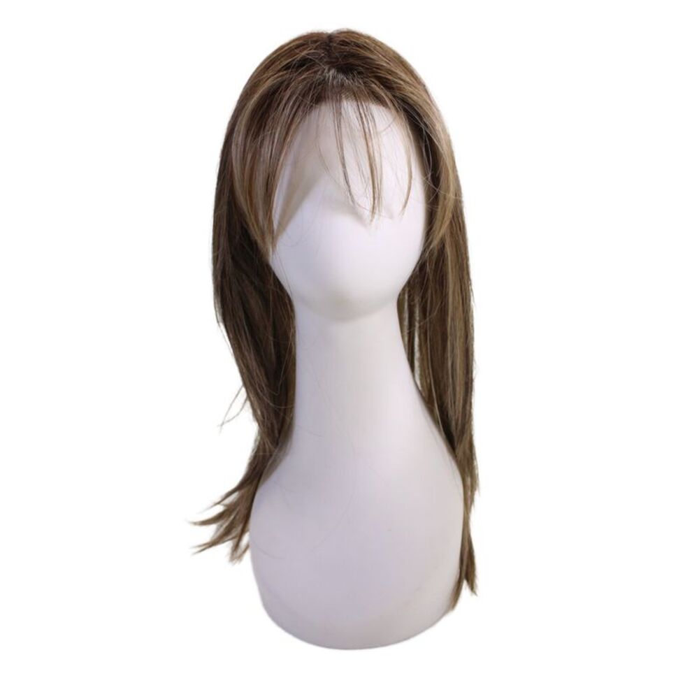 Belle Tress Women's Acrylic Lace Front Mono Top Bangs Wig Brown Sugar Sweet 16"